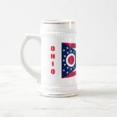 OHIO FLAG BIERGLAS (Links)