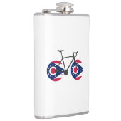 Ohio Flag Cycling Flachmann (Rechts)