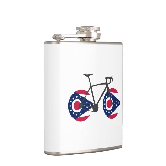 Ohio Flag Cycling Flachmann (Rechts)