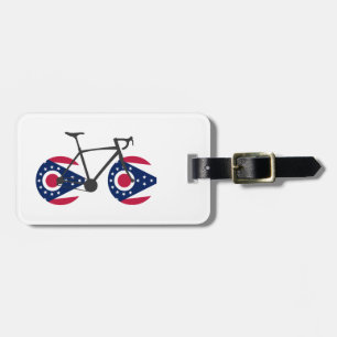 Ohio Flag Cycling Gepäckanhänger