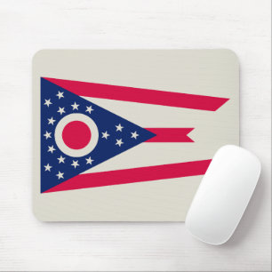 Ohio Flag: Das Buckeye-Staat-Banner Mousepad