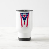 Ohio Flag: Das Buckeye-Staat-Banner Reisebecher (Mittel)