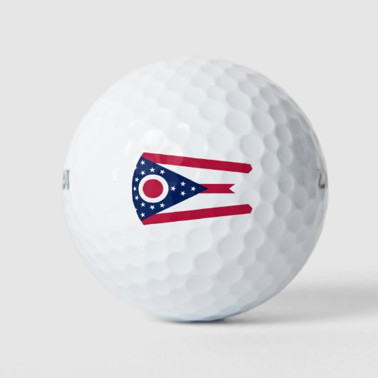 OHIO FLAG GOLFBALL (Vorderseite)