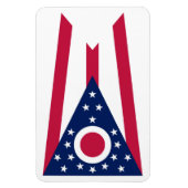 Ohio Flag Magnet (Vertikal)