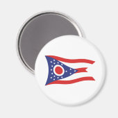 Ohio Flag Magnet (Vorderseite/Rückseite)