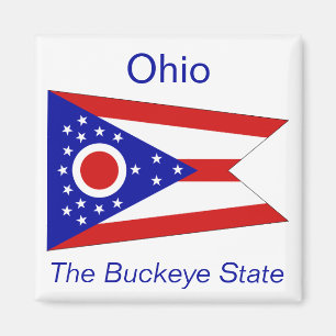 Ohio Flag Magnet