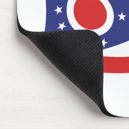 Ohio Flag Mousepad (Ecke)
