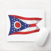 Ohio Flag Mousepad (Mit Mouse)