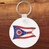 Ohio Flag Schlüsselanhänger (Vorderseite)