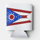 Ohio-Flagge Dosenkühler (Rückseite)