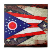 OHIO-FLAGGE FLIESE (Vorderseite)