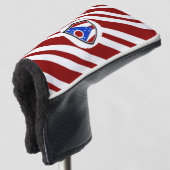 Ohio-Flagge Golf Headcover (3/4 Vorderseite)