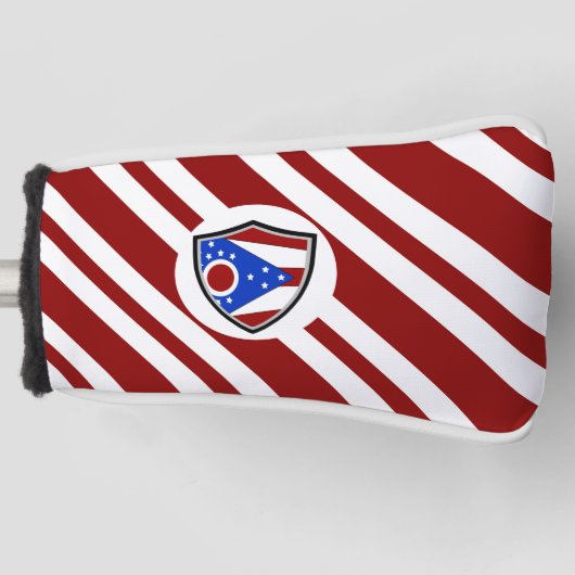 Ohio-Flagge Golf Headcover (Vorderseite)