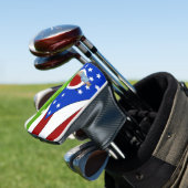 Ohio-Flagge Golf Headcover (In Situ)