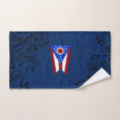 Ohio-Flagge Handtuch (Handtuch)
