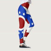 Ohio-Flagge Leggings (Rechts)