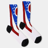 Ohio-Flagge Socken (Rechts)