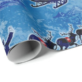 Ohio flagge Weihnachtsblatt Weihnachtsblatt Geschenkpapier (Rolleneckpunkt)