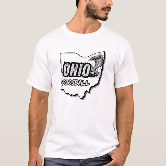 Ohio Foosball Tornado T - Shirt - grau (Vorderseite)