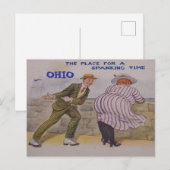 OHIO FUNNY POSTCARD POSTKARTE (Vorne/Hinten)