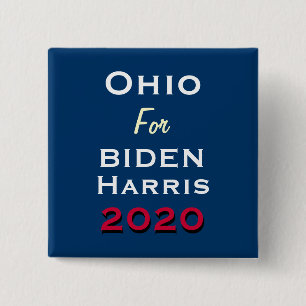 OHIO für BIDEN HARRIS 2020 Kampagne Button