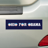 Ohio für Obama Autoaufkleber (Auf Auto)