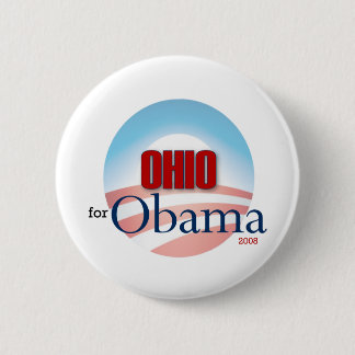 OHIO für Obama Button