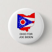 OHIO für Präsidentenknopf Joe Bidens 2020 Button (Vorderseite)