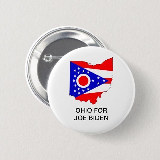 OHIO für Präsidentenknopf Joe Bidens 2020 Button (Vorne & Hinten)