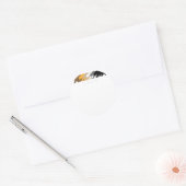 Ohio Gay Bear gestört Runder Aufkleber (Umschlag)