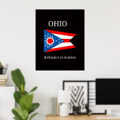 Ohio: Geburtsort der Luftfahrt Poster (Heimbüro)