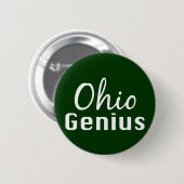 Ohio Genius Geschenke Button (Vorne & Hinten)