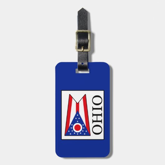 Ohio Gepäckanhänger (Vorderseite vertikal)