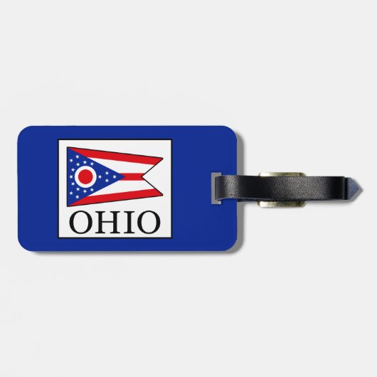 Ohio Gepäckanhänger (Rückseite horizontal)