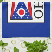 Ohio Geschirrtuch (Gefaltet)