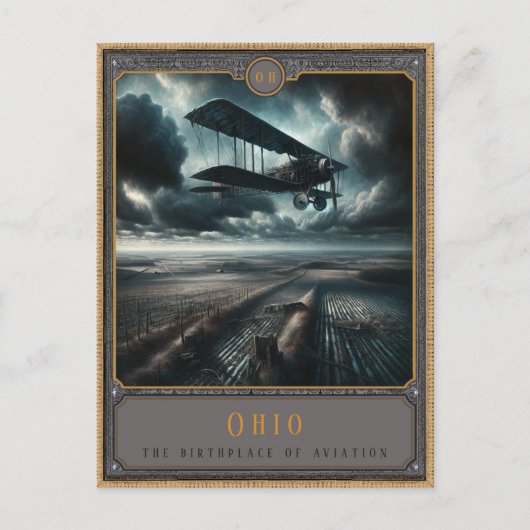 Ohio | Gothic Art Postkarte (Vorderseite)