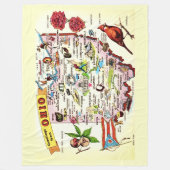  Ohio Greetings Fleece Blanket (Vorderseite)