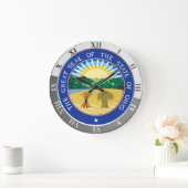 Ohio Große Wanduhr (Zuhause)