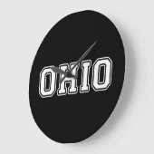 Ohio Große Wanduhr (Winkel)