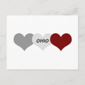 Ohio Heart Postkarte (Vorderseite)