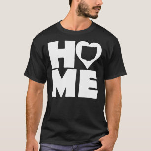 Ohio Home Heart State T-Shirt T-Shirts