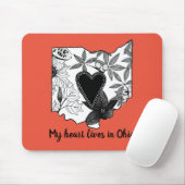 Ohio Illustration Mousepad (Mit Mouse)