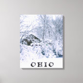 OHIO IM WINTER 2020 LEINWANDDRUCK (Vorderseite)