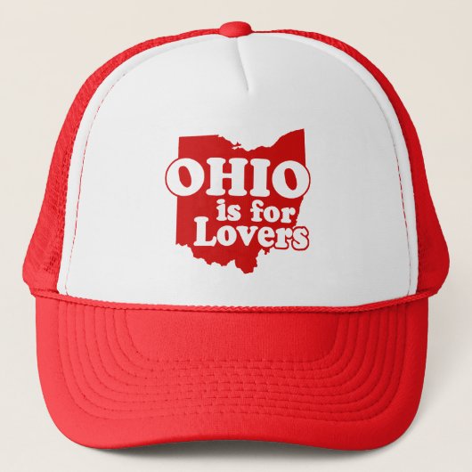 Ohio ist für Liebhaber Truckerkappe (Vorderseite)
