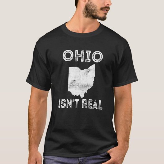 Ohio ist kein echter Premium T-Shirt (Vorderseite)