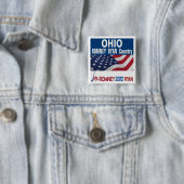 Ohio ist Romney Ryan Land-Knopf Button (Beispiel)