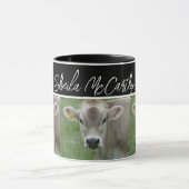 Ohio Jersey Cow Foto Tasse (Zentrum)