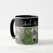 Ohio Jersey Cow Foto Tasse (Vorderseite Links)