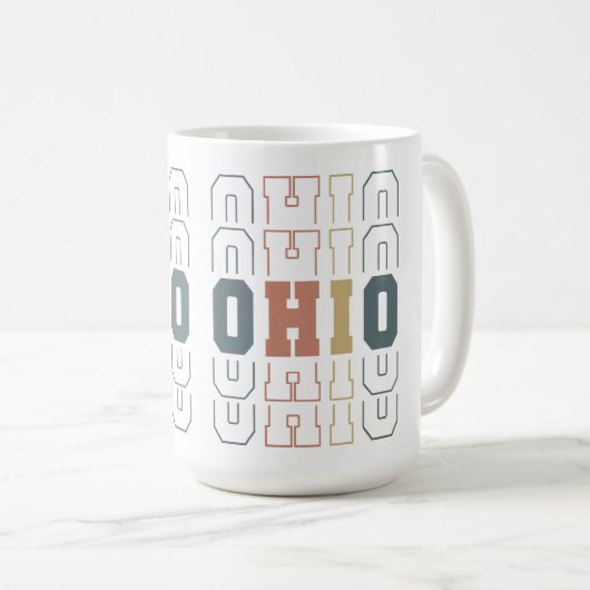 Ohio Kaffeetasse (VorderseiteRechts)