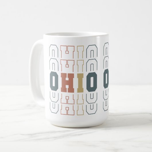 Ohio Kaffeetasse (Vorderseite Links)